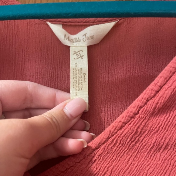 Burnt Orange Matilda Jane Top - Picture 2 of 3